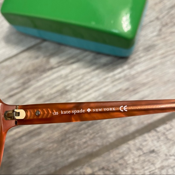 Kate Spade Pink Tortoise Shell Sunnies - Picture 6 of 13
